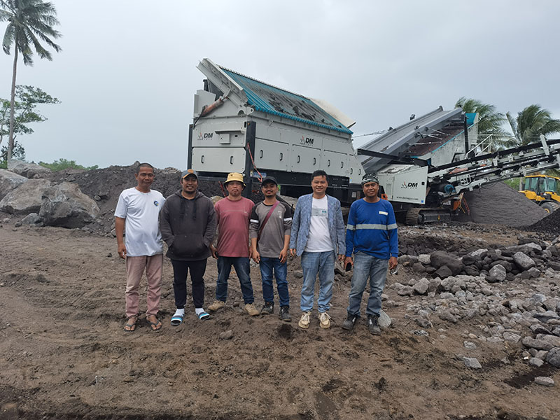 【重點項目】菲律賓雙動力移動破碎站正式投產(chǎn)